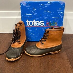 TOTES Brown Waterproof Shell Shoes Shoes 5
